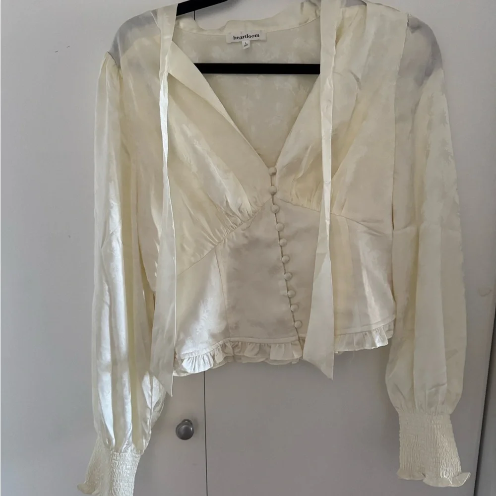 Revolve - Heartloom Women's Ivory Top - Picture 2 of 5